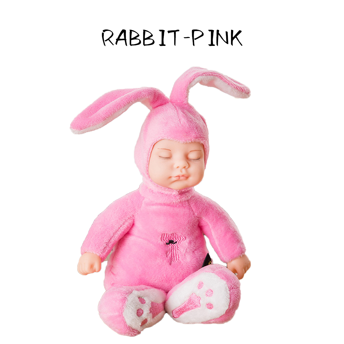 23CM-Soft-Silicone-Vinyl-Lifelike-Realistic-Reborn-Cute-Bear-Rabbit-Doll-Toy-with-Clothes-1722622-7