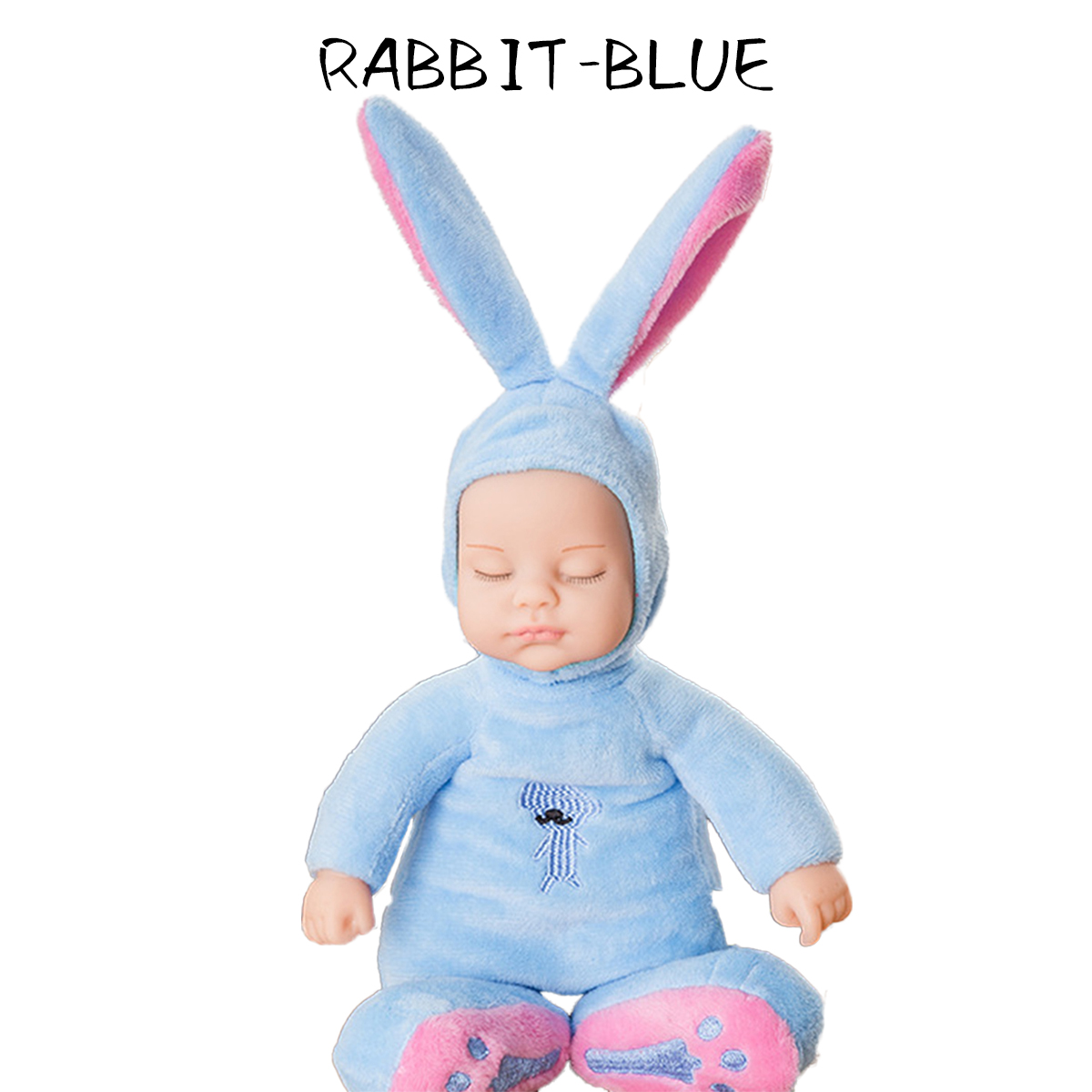 23CM-Soft-Silicone-Vinyl-Lifelike-Realistic-Reborn-Cute-Bear-Rabbit-Doll-Toy-with-Clothes-1722622-8