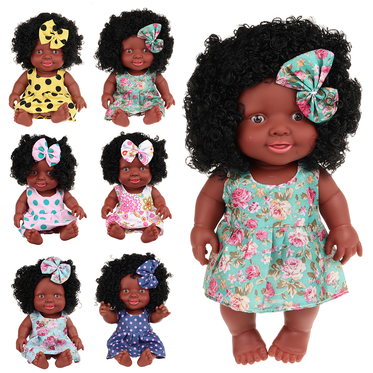 25CM-Cute-Soft-Silicone-Joint-Movable-Lifelike-Realistic-African-Black-Reborn-Baby-Doll-for-Kids-Gif-1733542-3