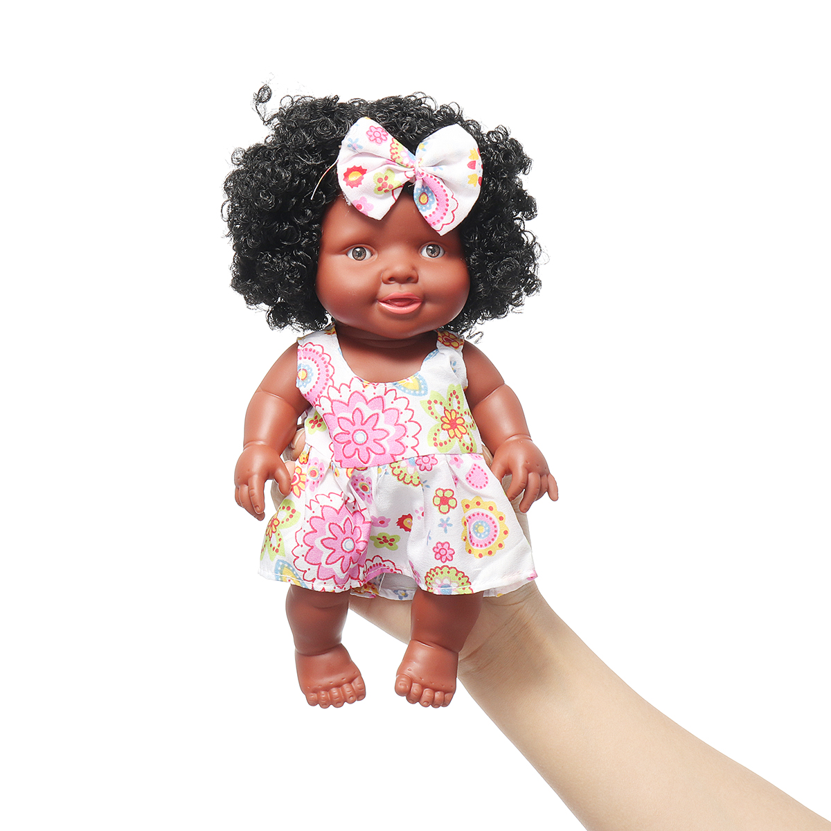 25CM-Cute-Soft-Silicone-Joint-Movable-Lifelike-Realistic-African-Black-Reborn-Baby-Doll-for-Kids-Gif-1733542-6