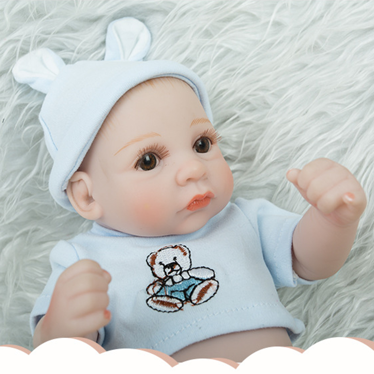 28CM-Silicone-Realistic-Sleeping-Reborns-Lifelike-Newborn-Baby-Doll-Toy-with-Moveable-Head-Arms-And--1817558-6