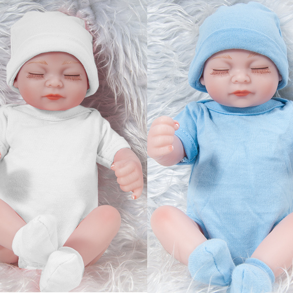 28CM-Soft-Silicone-Realistic-Sleeping-Reborns-Lifelikes-Newborns-Baby-Doll-Toy-with-Moveable-Head-Ar-1891375-4