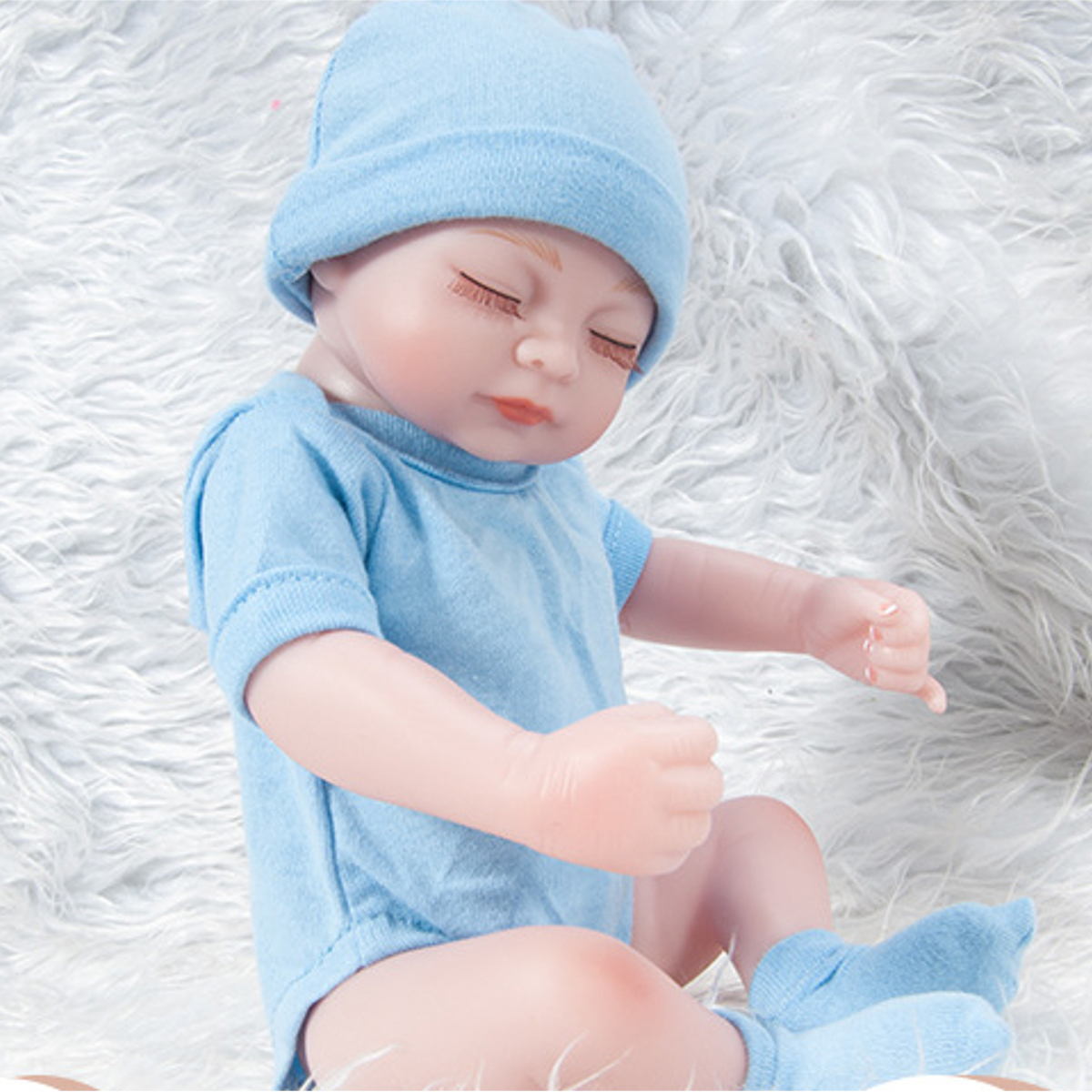 28CM-Soft-Silicone-Realistic-Sleeping-Reborns-Lifelikes-Newborns-Baby-Doll-Toy-with-Moveable-Head-Ar-1891375-6