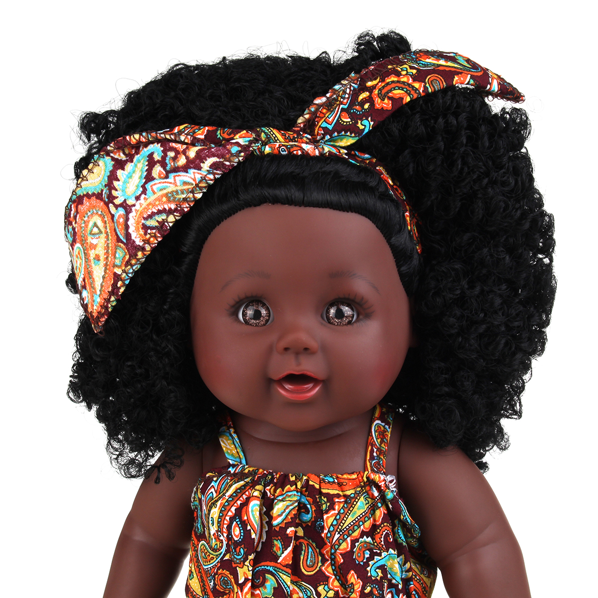 30CM-Silicone-Vinyl-African-Girl-Realistic-Reborn-Lifelike-Newborn-Baby-Doll-Toy-with-360deg-Moveabl-1817562-4