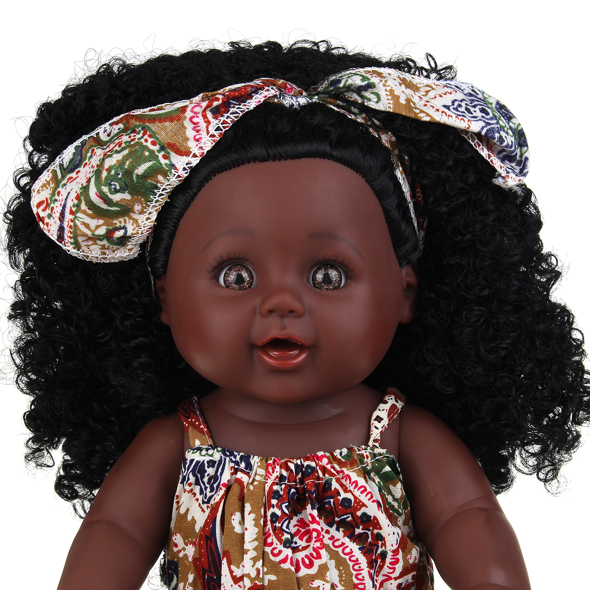 30CM-Silicone-Vinyl-African-Girl-Realistic-Reborn-Lifelike-Newborn-Baby-Doll-Toy-with-360deg-Moveabl-1817562-5