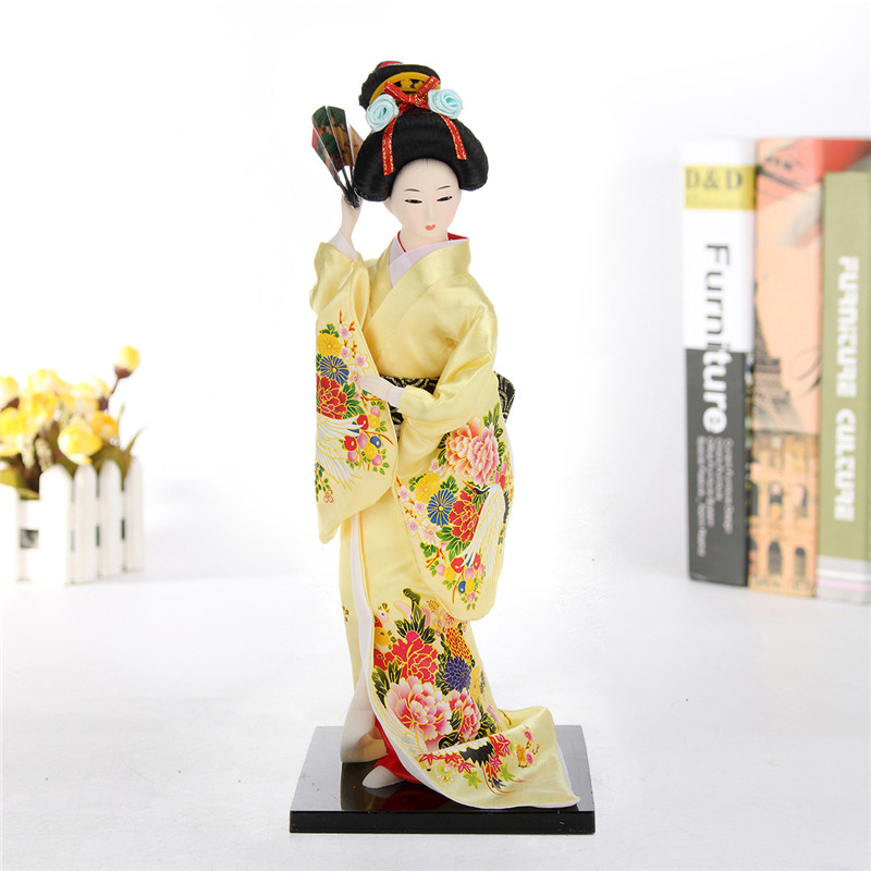 30cm-Oriental-Japanese-Brocade-Kimono-Kabuki-Doll-Geisha-Action-Figure-Figurine-Statue-1256744-1