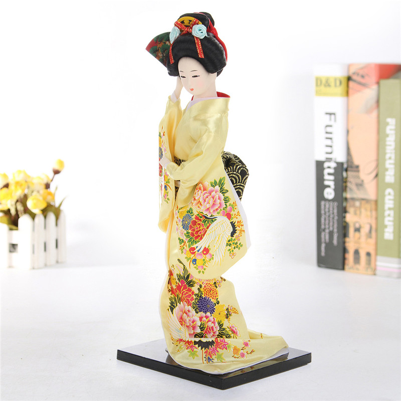 30cm-Oriental-Japanese-Brocade-Kimono-Kabuki-Doll-Geisha-Action-Figure-Figurine-Statue-1256744-2