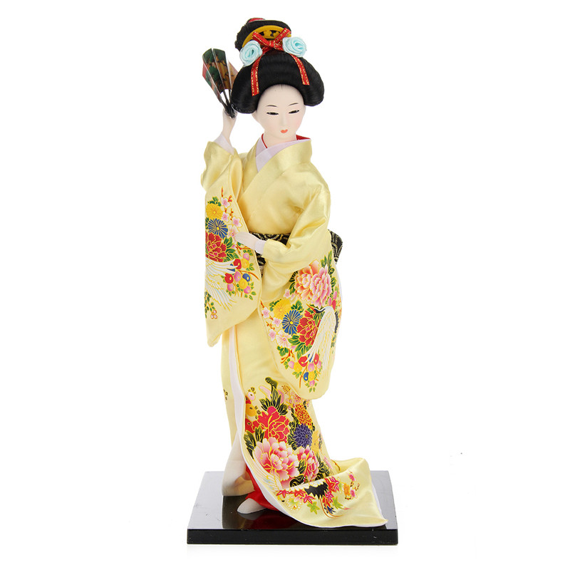 30cm-Oriental-Japanese-Brocade-Kimono-Kabuki-Doll-Geisha-Action-Figure-Figurine-Statue-1256744-3