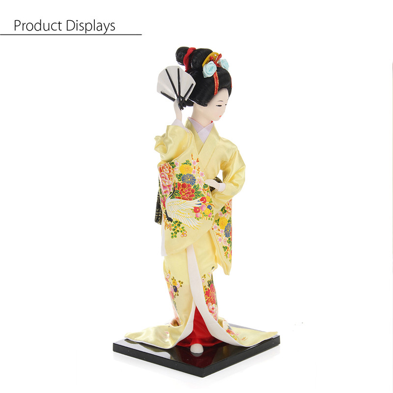 30cm-Oriental-Japanese-Brocade-Kimono-Kabuki-Doll-Geisha-Action-Figure-Figurine-Statue-1256744-8
