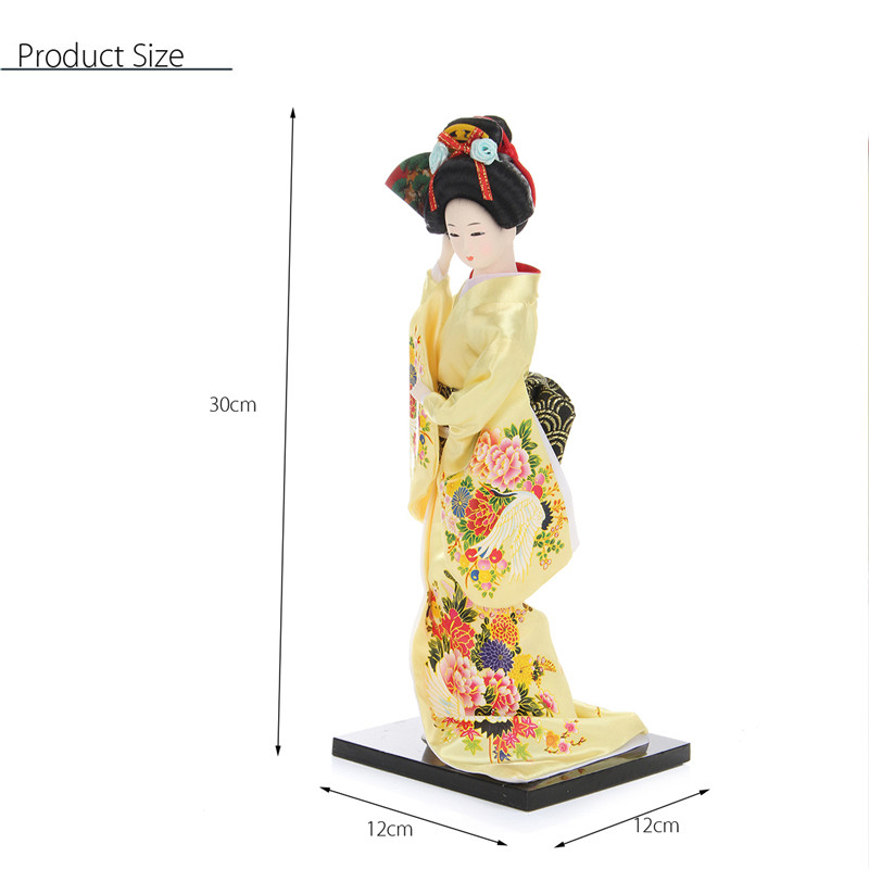 30cm-Oriental-Japanese-Brocade-Kimono-Kabuki-Doll-Geisha-Action-Figure-Figurine-Statue-1256744-9