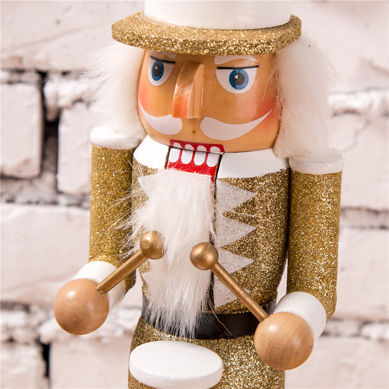 35cm-Wooden-Nutcracker-Doll-Soldier-Vintage-Handcraft-Decoration-Christmas-Gifts-1398445-5