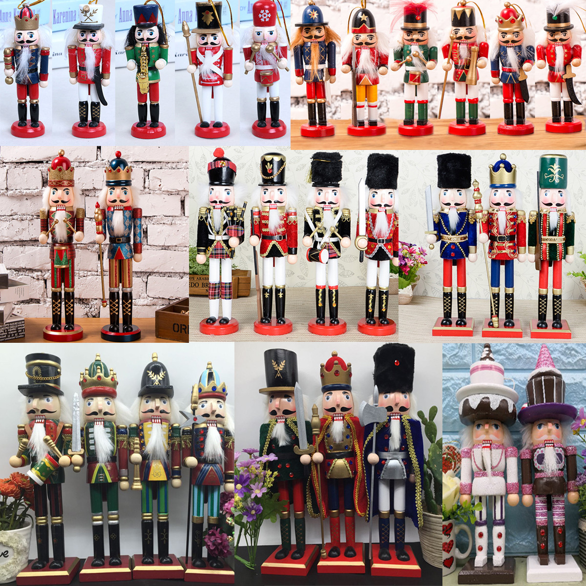 38cm-Wooden-Nutcracker-Doll-Soldier-Vintage-Handcraft-Decoration-Christmas-Gifts-1394894-1