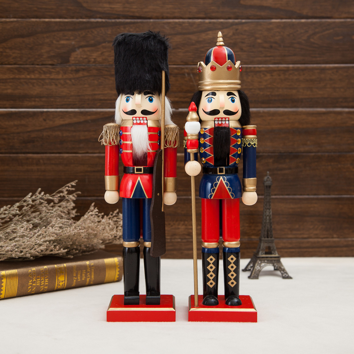 38cm-Wooden-Nutcracker-Doll-Soldier-Vintage-Handcraft-Decoration-Christmas-Gifts-1394894-3