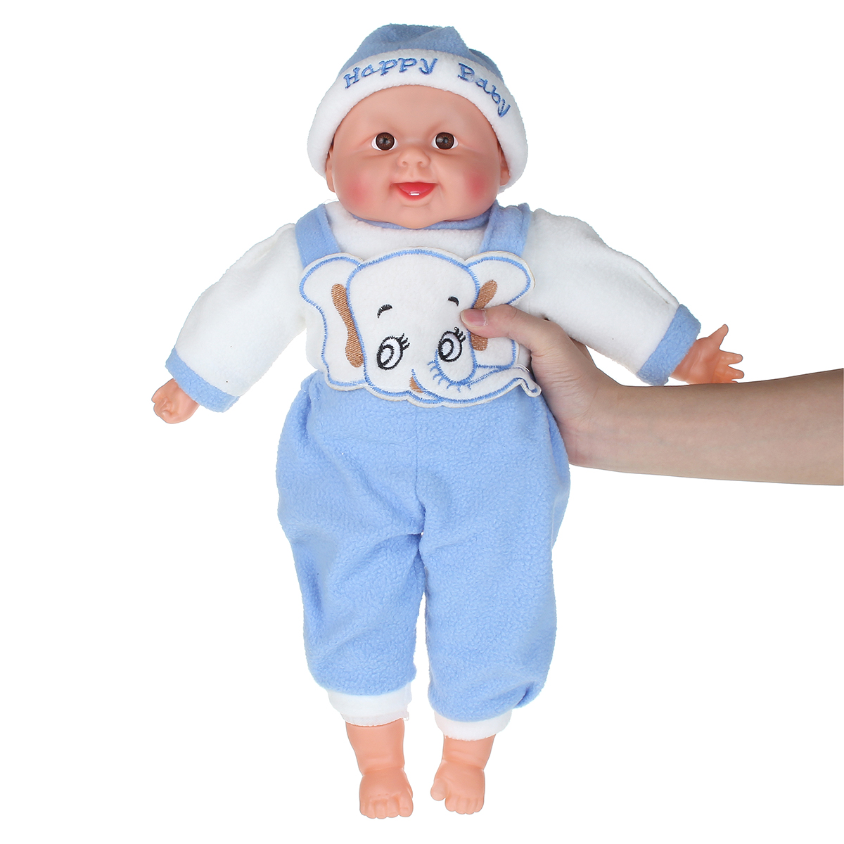 50CM-Multi-color-Simulation-Silicone-Vinyl-Lifelike-Realistic-Reborn-Newborn-Baby-Doll-Toy-with-Clot-1815387-12
