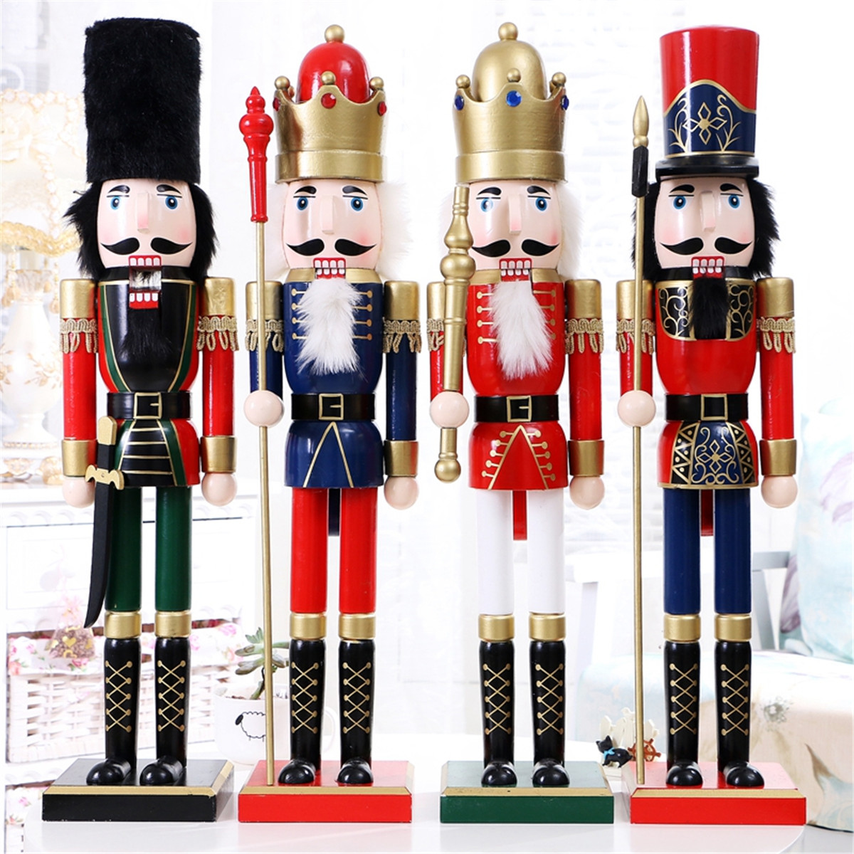 60cm-Nut-Cracker-Soldier-Christmas-Decoration-Nutcrackers-Xmas-Kitchen-Wooden-Doll-1399398-2