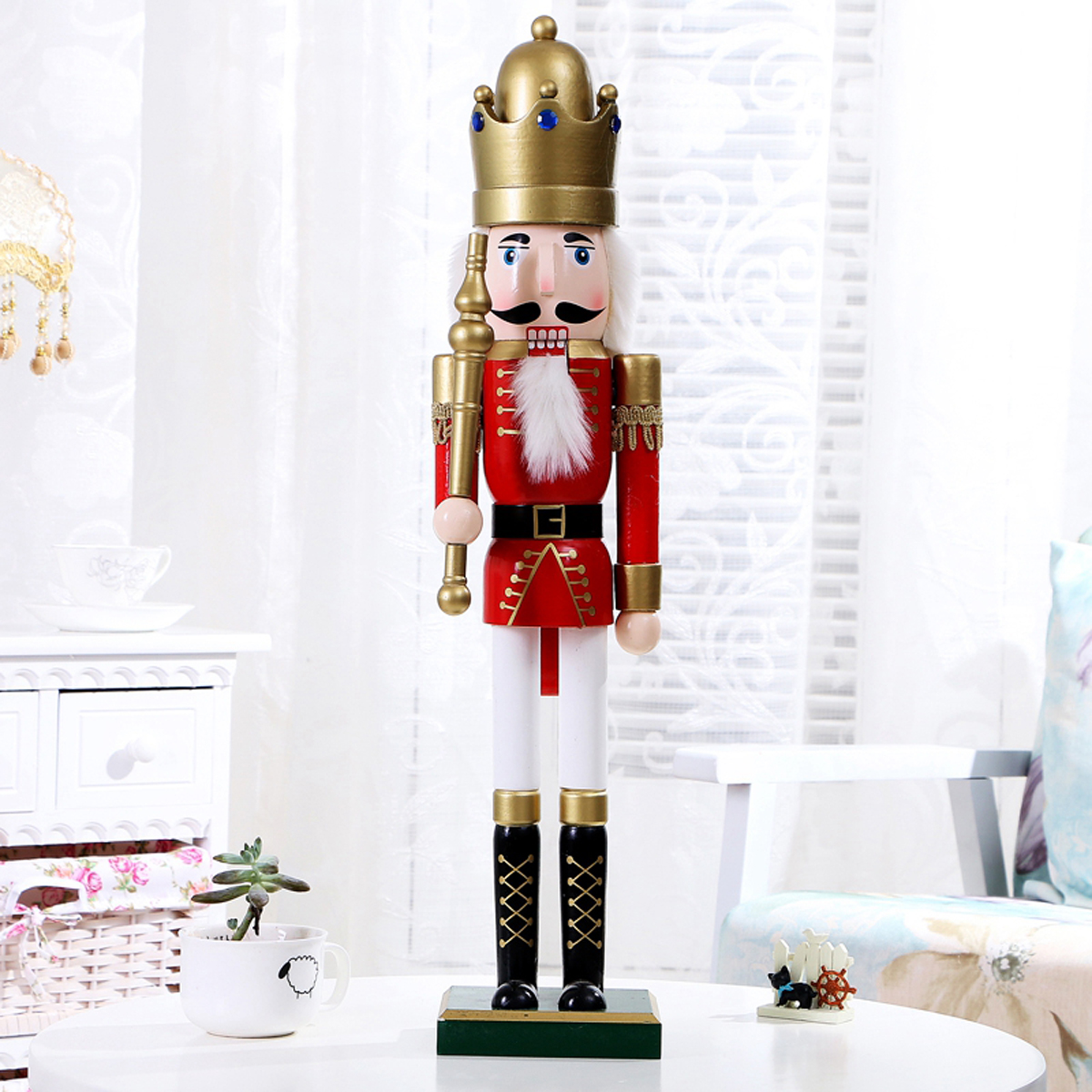 60cm-Nut-Cracker-Soldier-Christmas-Decoration-Nutcrackers-Xmas-Kitchen-Wooden-Doll-1399398-5