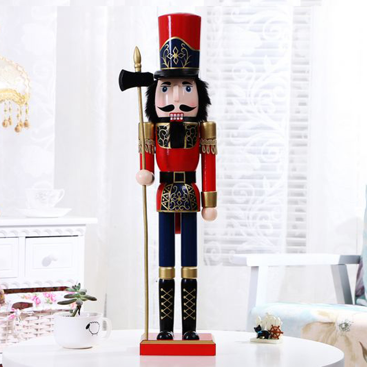 60cm-Nut-Cracker-Soldier-Christmas-Decoration-Nutcrackers-Xmas-Kitchen-Wooden-Doll-1399398-6