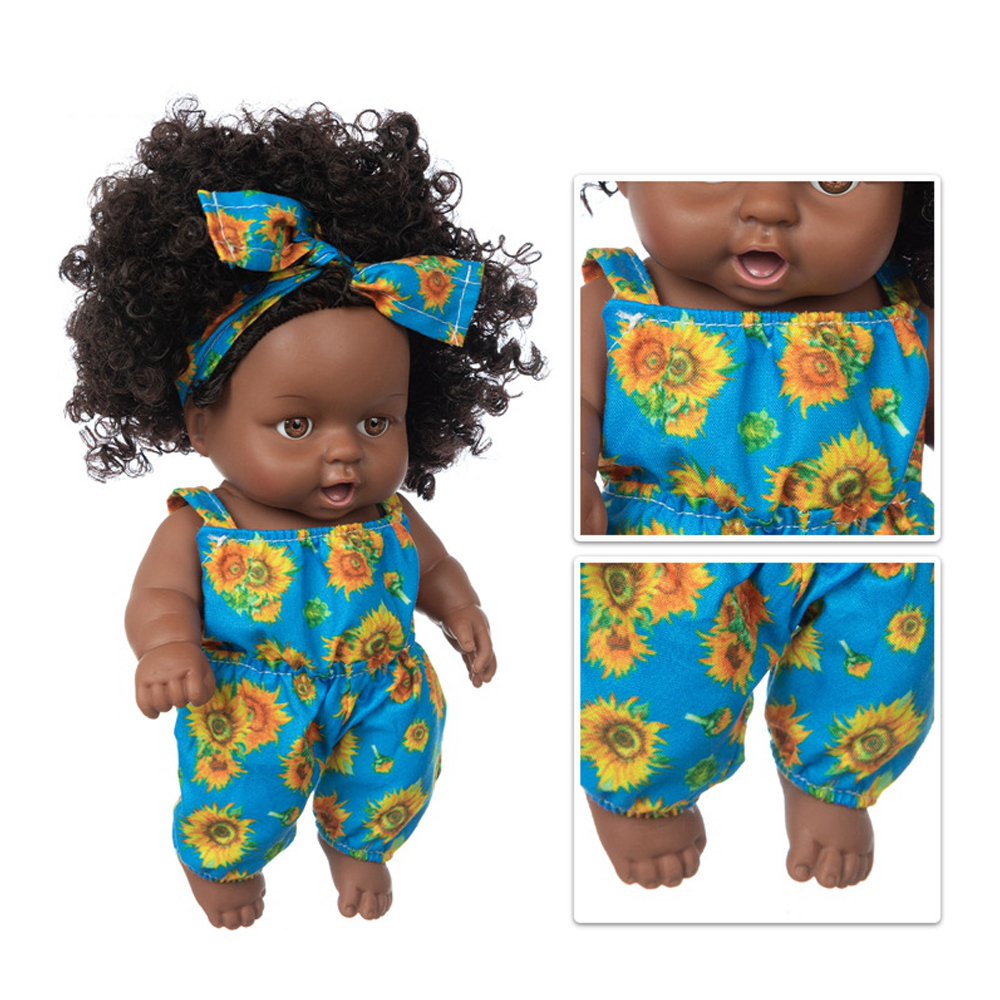 8-Inch-Silicone-Vinyl-Dress-Up-Fashion-African-Girl-Realistic-Reborn-Lifelike-Newborn-Baby-Doll-Toy--1835492-11