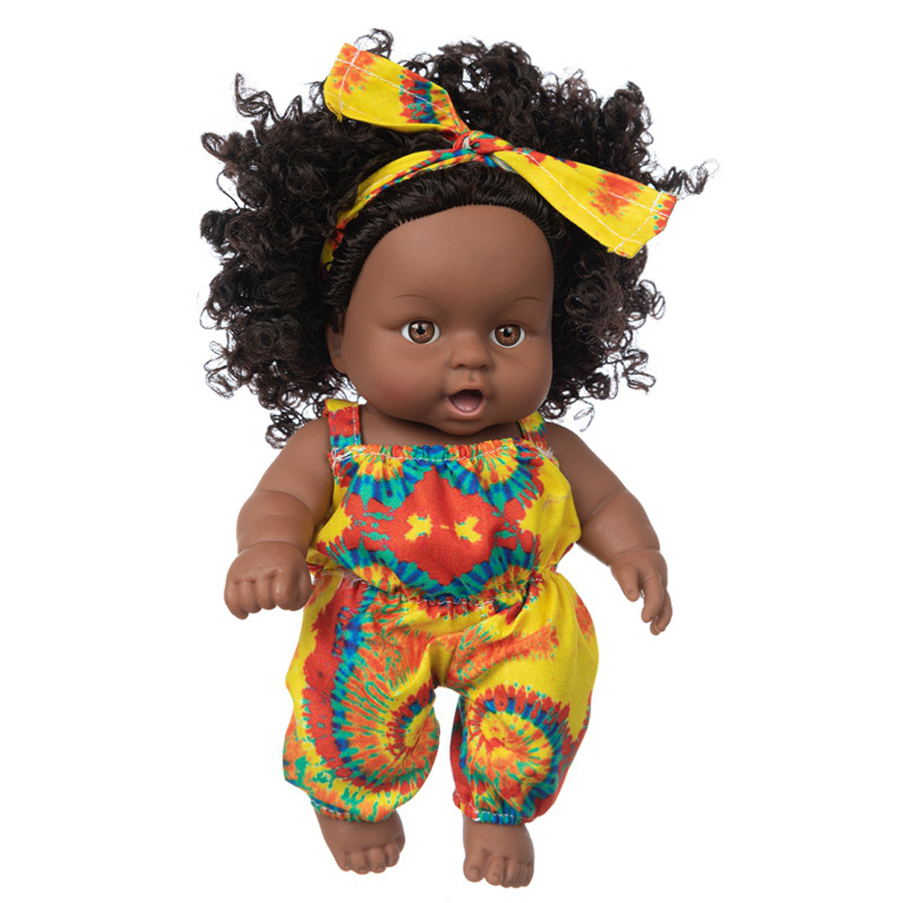 8-Inch-Silicone-Vinyl-Dress-Up-Fashion-African-Girl-Realistic-Reborn-Lifelike-Newborn-Baby-Doll-Toy--1835492-6