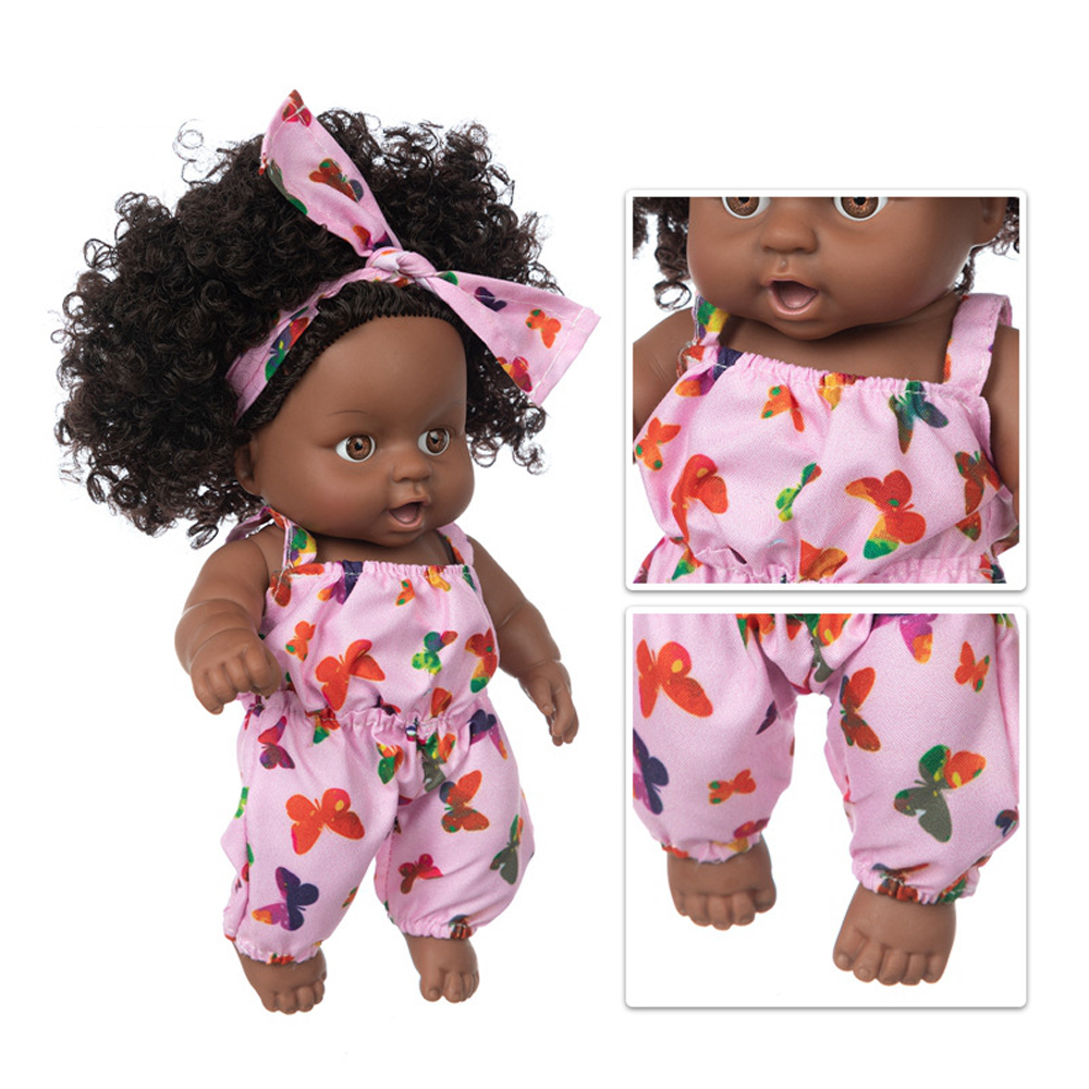 8-Inch-Silicone-Vinyl-Dress-Up-Fashion-African-Girl-Realistic-Reborn-Lifelike-Newborn-Baby-Doll-Toy--1835492-9