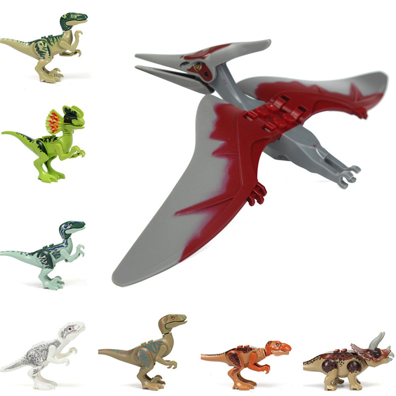 8pcs-Different-Dinosaur-World-Building-Blocks-Mini-Figures-Toys-1028026-7