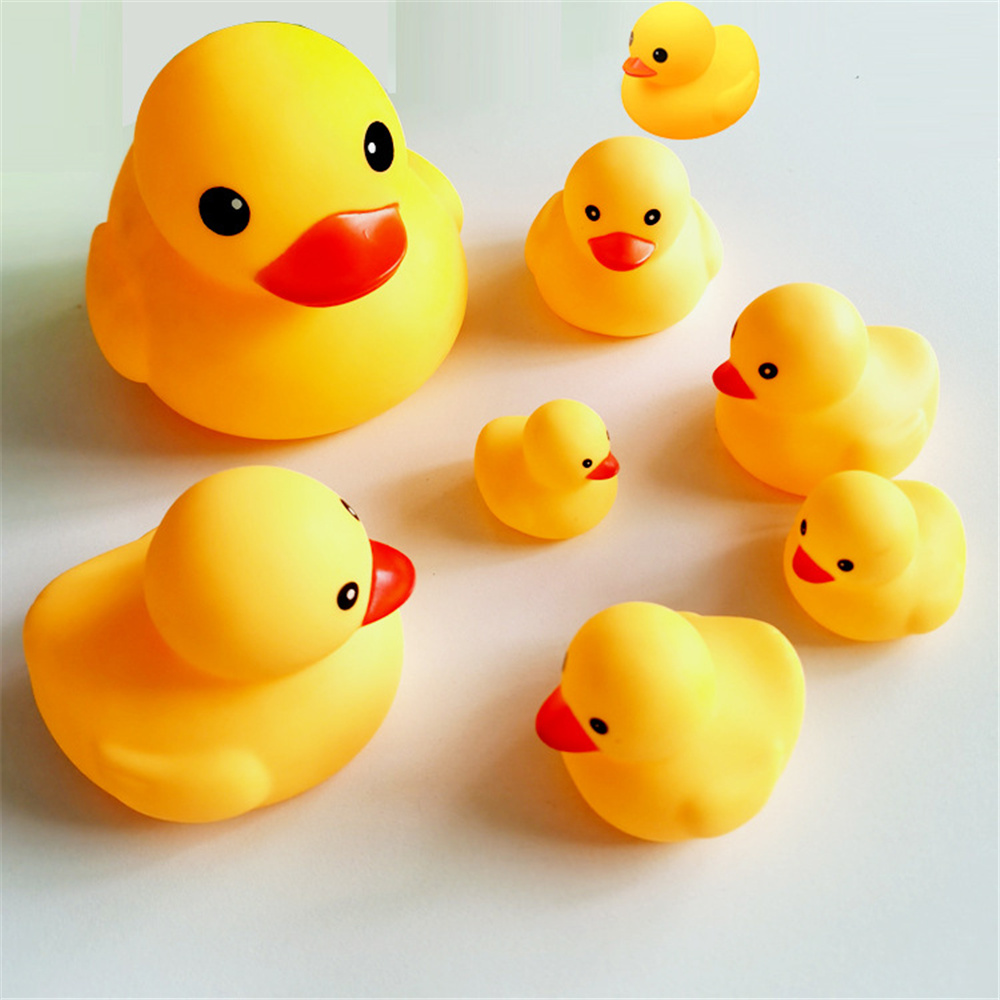 9-PCS-Bathroom-Toys-Big-Yellow-Duck-Vinyl-Parent-child-Play-In-The-Water-Squeeze-Accompany-The-Baby--1851724-3