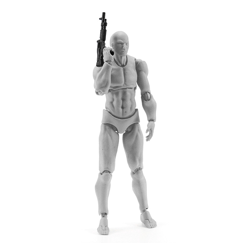 Figma-Archetype-Action-Figure-20-Body-Male-Grey-Color-Model-Doll-For-Decoration-1190043-3