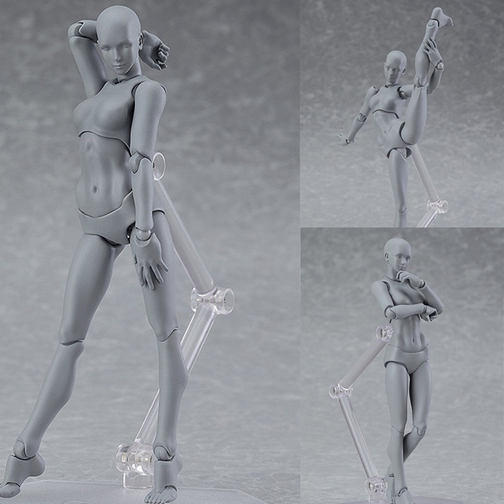 Figma-Archetype-Action-Figure-Doll-PVC-M20-Body-Female-Grey-Color-Model-Doll-For-Decoration-1311452-1