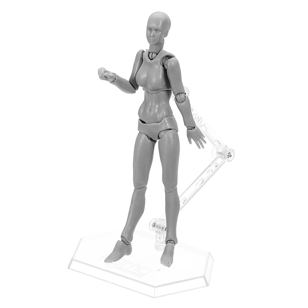 Figma-Archetype-Action-Figure-Doll-PVC-M20-Body-Female-Grey-Color-Model-Doll-For-Decoration-1311452-2