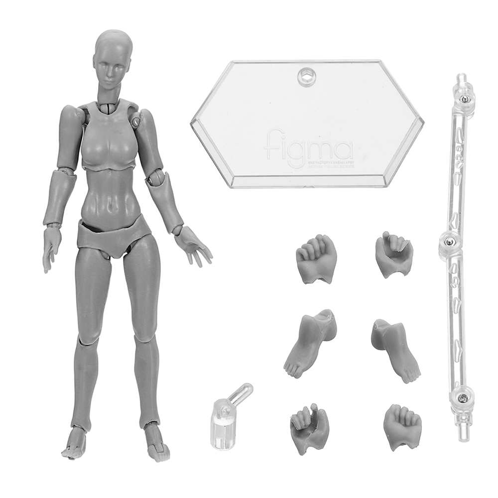 Figma-Archetype-Action-Figure-Doll-PVC-M20-Body-Female-Grey-Color-Model-Doll-For-Decoration-1311452-7