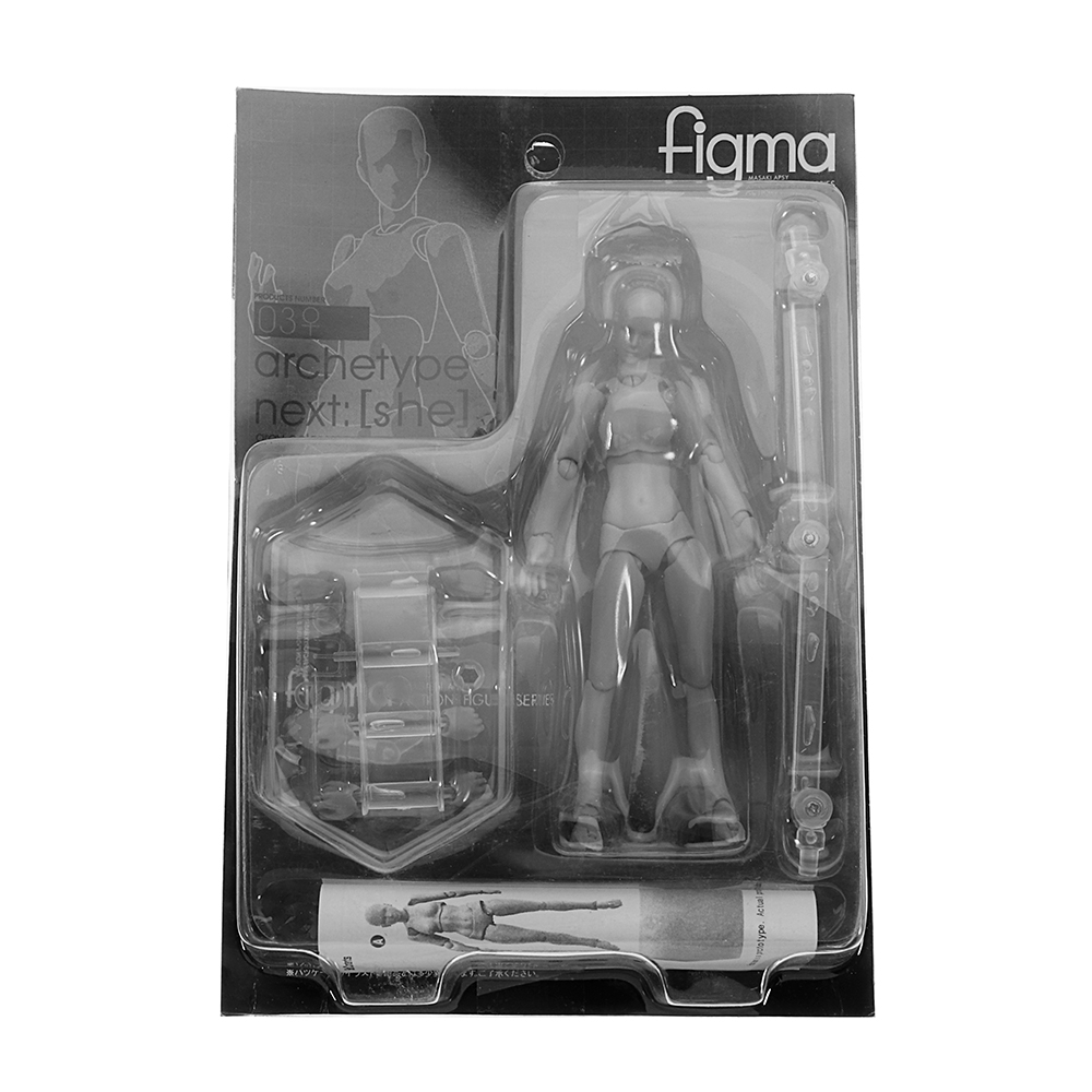 Figma-Archetype-Action-Figure-Doll-PVC-M20-Body-Female-Grey-Color-Model-Doll-For-Decoration-1311452-9