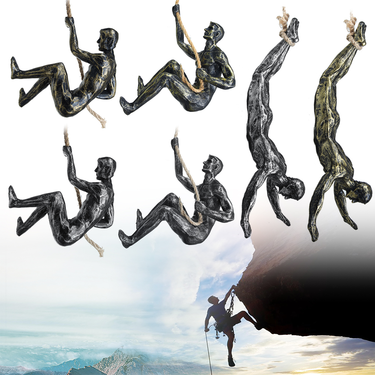 Handmade-Global-Climbing-Iron-Man-Rope-Wall-Mounted-Art-Sculpture-Climber-Toys-1636191-2