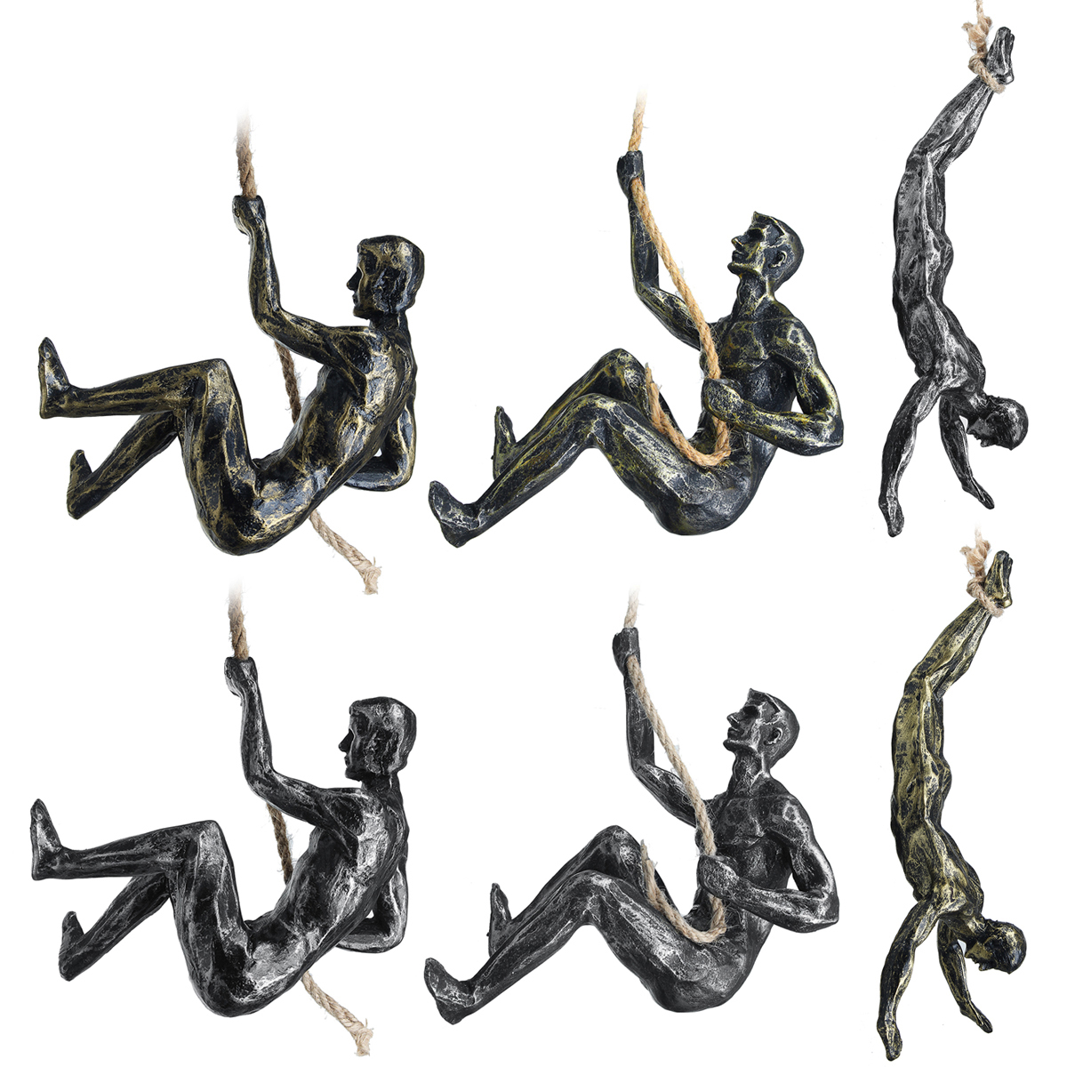 Handmade-Global-Climbing-Iron-Man-Rope-Wall-Mounted-Art-Sculpture-Climber-Toys-1636191-3