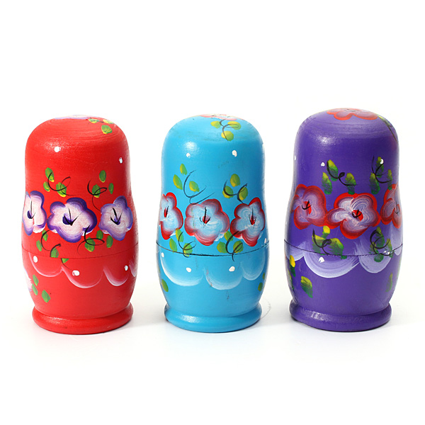 Lovely-Russian-Nesting-Matryoshka-5-Piece-Wooden-Doll-Set-960549-3