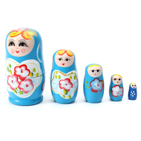 Lovely-Russian-Nesting-Matryoshka-5-Piece-Wooden-Doll-Set-960549-9
