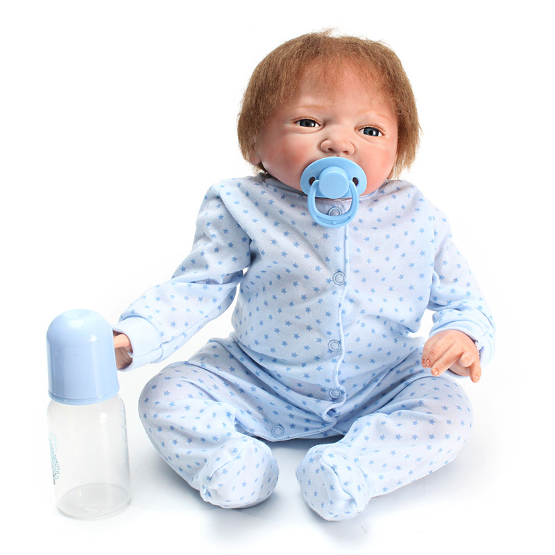Silicone-Soft-Realistic-Reborn-Baby-Doll-22-Inch-Lifelike-Girl-Newborn-BB-Cloth-Body-Toy-1219351-1