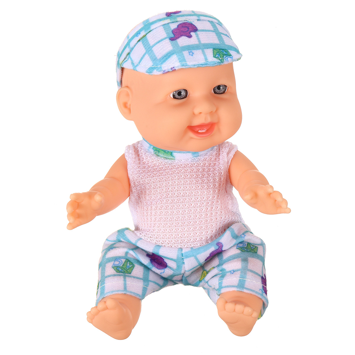 Simulation-Baby-3D-Creative-Cute-Doll-Play-House-Toy-Doll-Vinyl-Doll-Gift-1818655-13