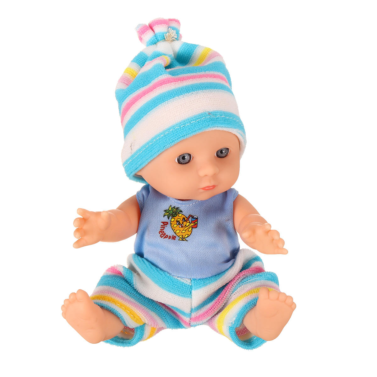 Simulation-Baby-3D-Creative-Cute-Doll-Play-House-Toy-Doll-Vinyl-Doll-Gift-1818655-21