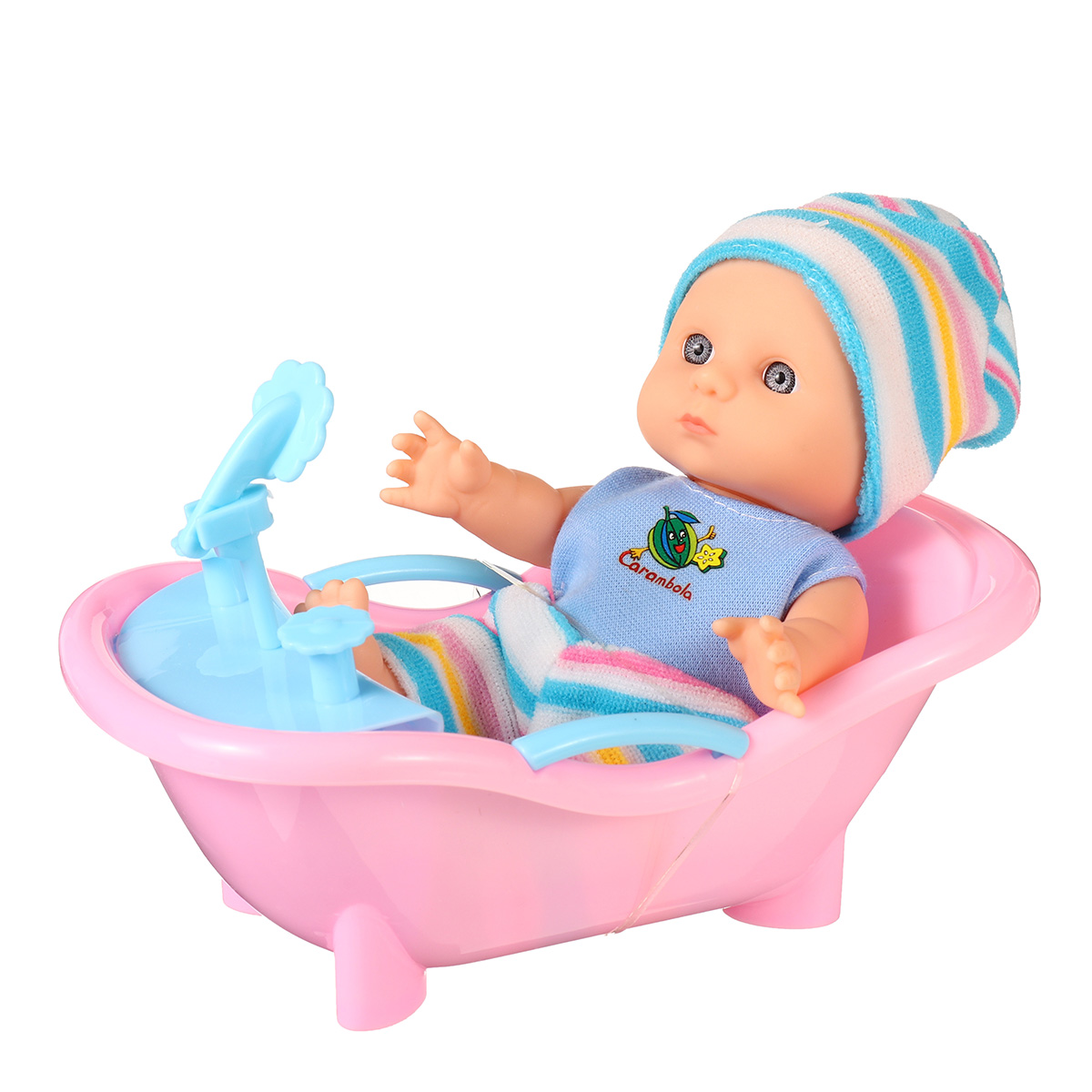 Simulation-Baby-3D-Creative-Cute-Doll-Play-House-Toy-Doll-Vinyl-Doll-Gift-1818656-15
