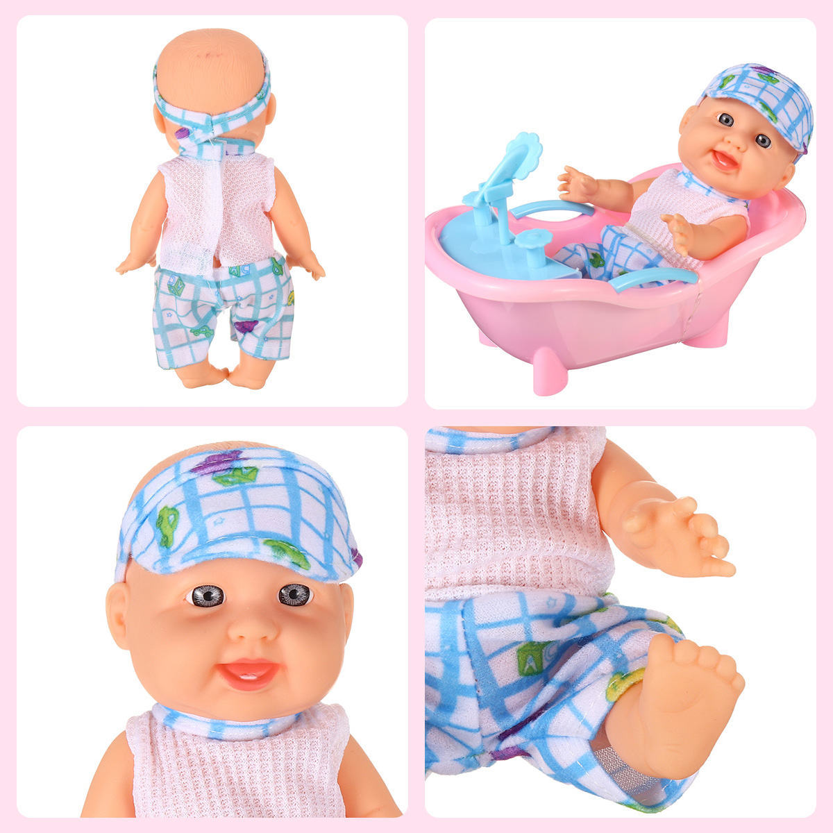 Simulation-Baby-3D-Creative-Cute-Doll-Play-House-Toy-Doll-Vinyl-Doll-Gift-1818656-3