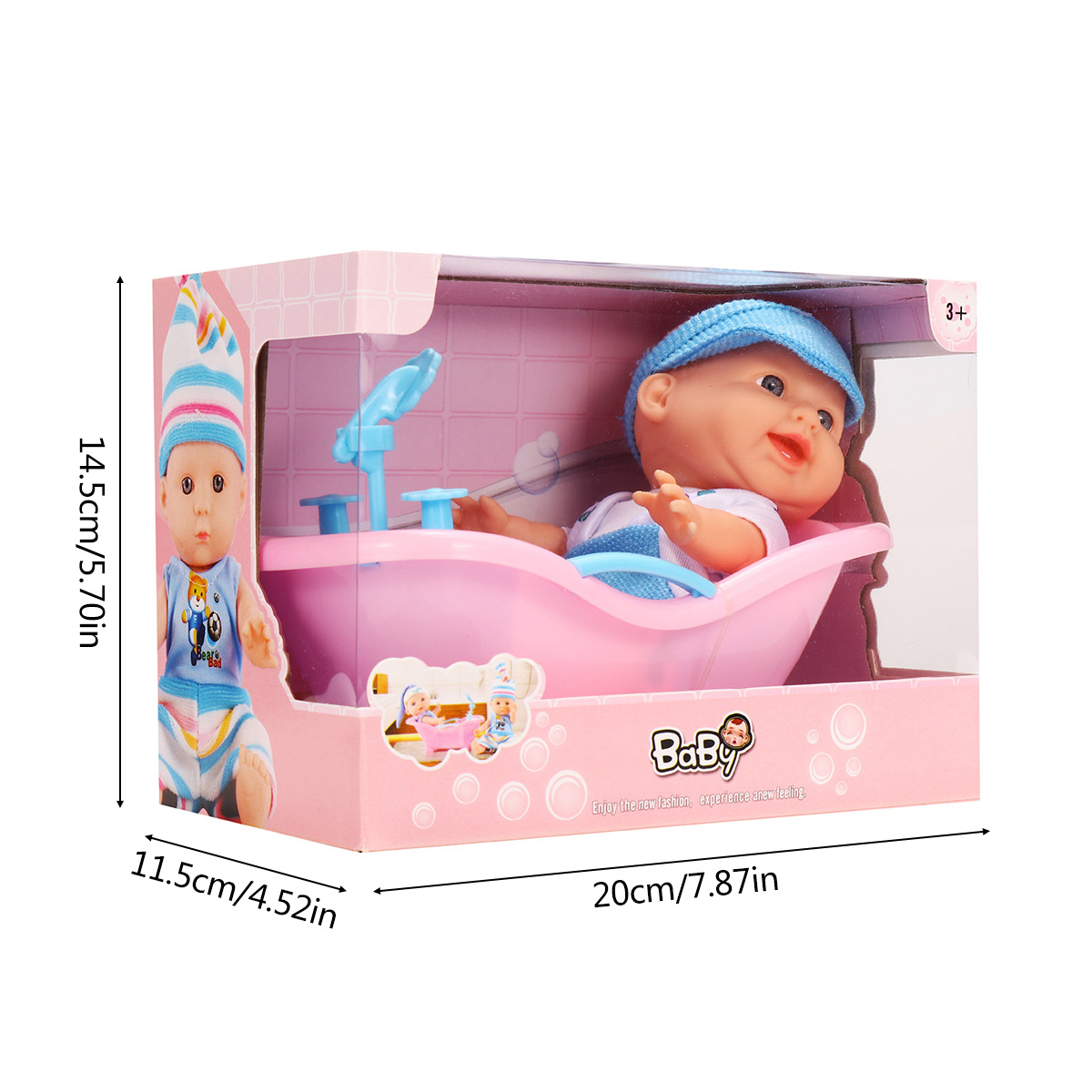 Simulation-Baby-3D-Creative-Cute-Doll-Play-House-Toy-Doll-Vinyl-Doll-Gift-1818656-24