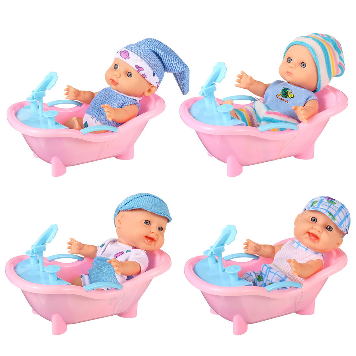 Simulation-Baby-3D-Creative-Cute-Doll-Play-House-Toy-Doll-Vinyl-Doll-Gift-1818656-4