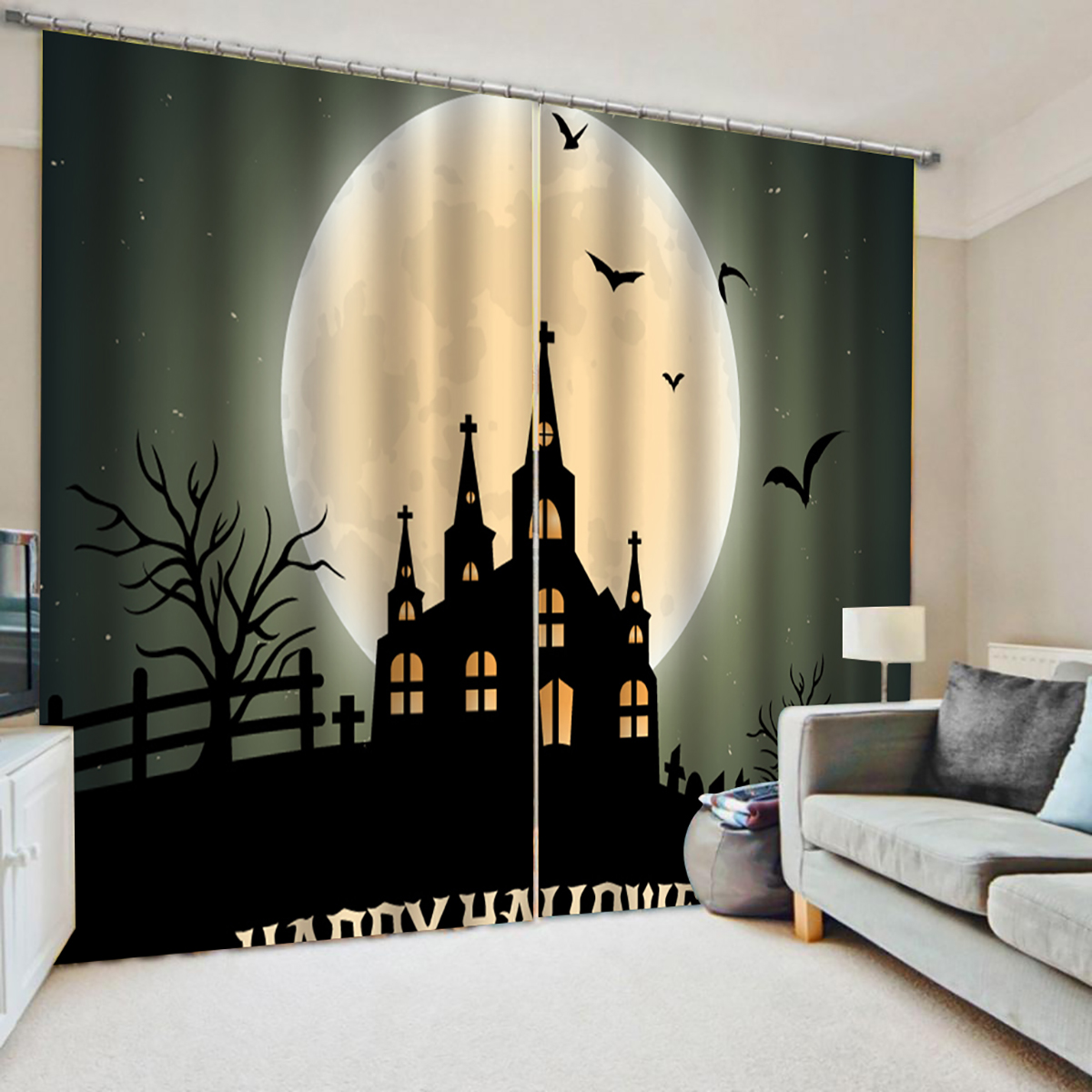 132160cm-Blackout-Window-Curtains-Halloween-Printed-Curtains-for-Living-Room-Festival-Decoration-1788701-2