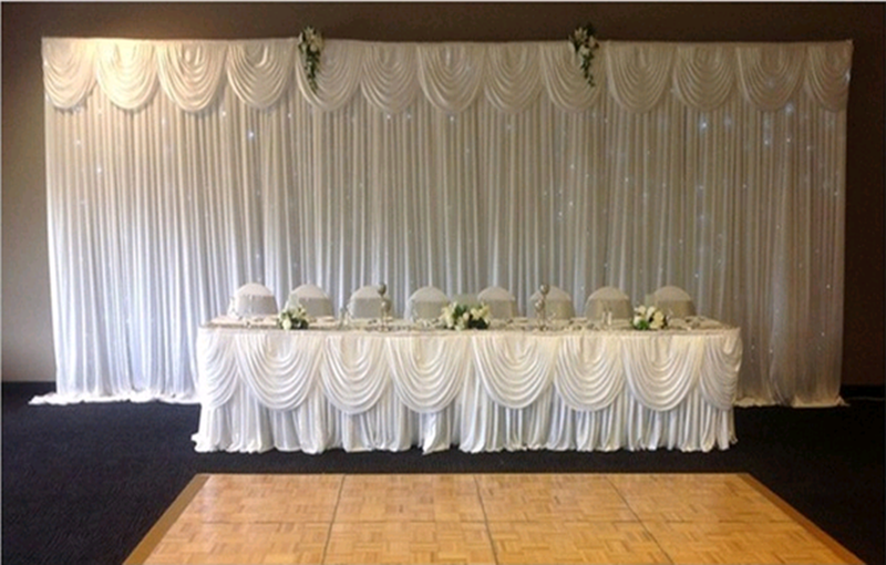 2M-X-2M-White-Stage-Background-Backdrop-Drape-Curtain-Swags-Wedding-Party--US-1304896-6