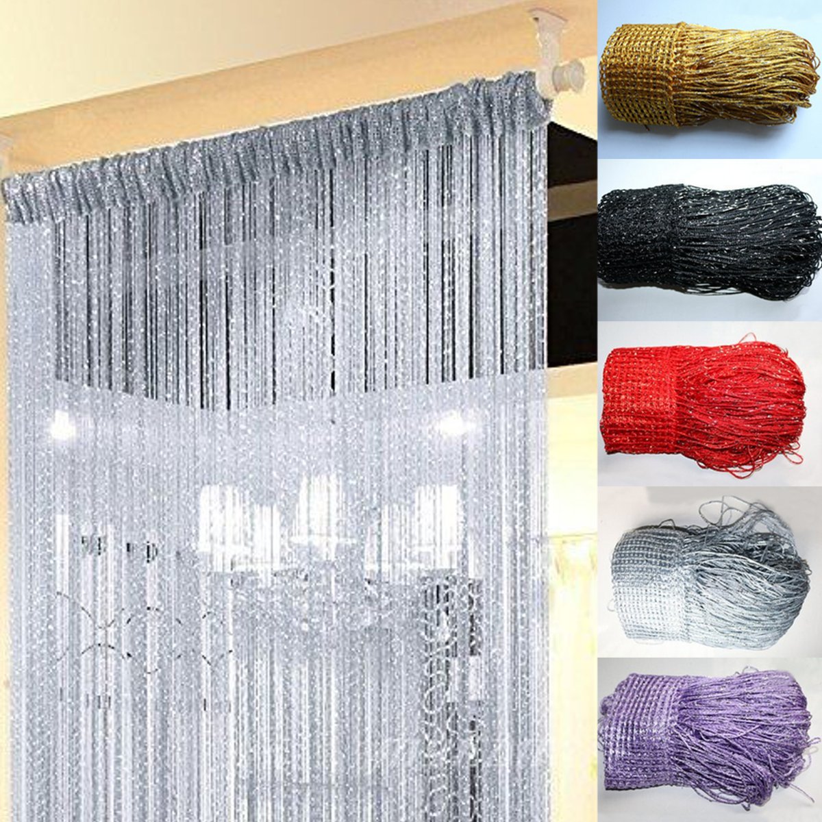String-Door-Curtains-Bead-Window-Panel-Room-Divider-Crystal-Tassel-Fringe-Beaded-1177450-1