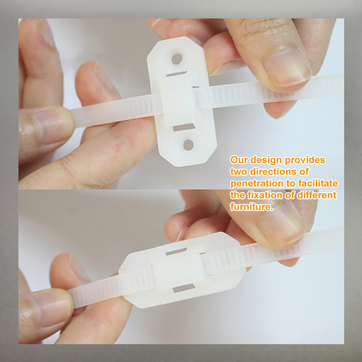 10Pcsset-Plastic-Furniture-Reverse-Buckle-For-Baby-Child-Proofing-Strap-Tip-Lock-1655063-5