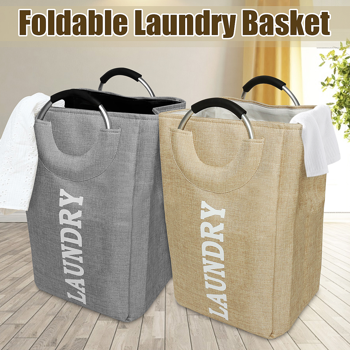 Portable-Foldable-Oxford-Laundry-Washing-Dirty-Clothes-Storage-Baskets-Bag-Hamper-1642044-1