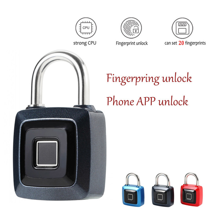 Smart-Fingerprint-Lock-Keyless-Stainless-Steel-USB-Rechargeable-Luggage-Bag-Padlock-Phone-APP-Unlock-1623280-1