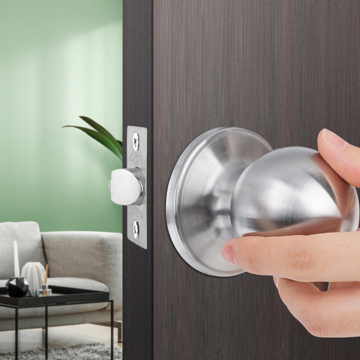 Stainless-Steel-Bathroom-Round-Ball-Door-Knob-Set-Handle-Passage-Lock-With-Key-1029757-2