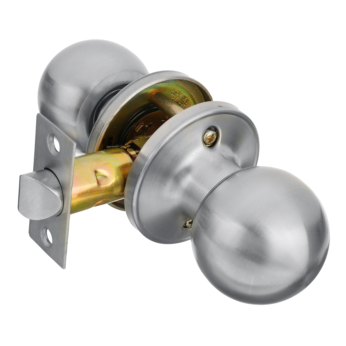 Stainless-Steel-Bathroom-Round-Ball-Door-Knob-Set-Handle-Passage-Lock-With-Key-1029757-6